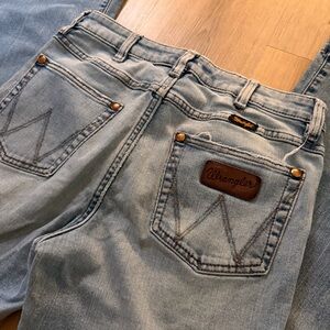 Wrangler Light Blue Flare Jeans - Women's